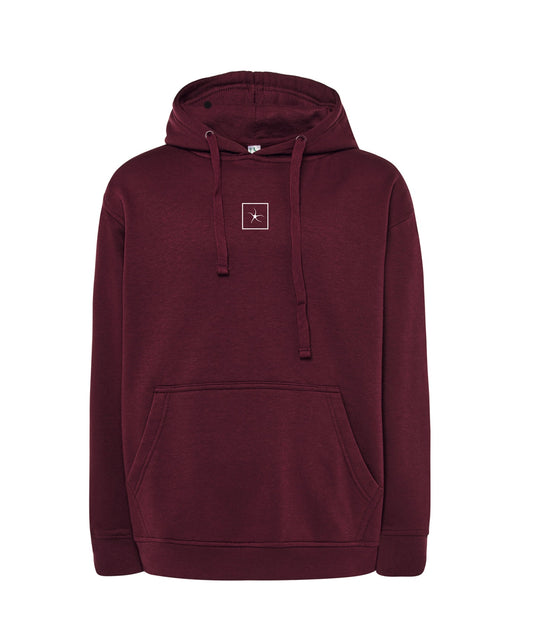 Hoodie Granate Manu Cort
