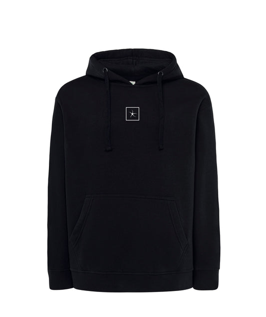 Hoodie Negra Manu Cort